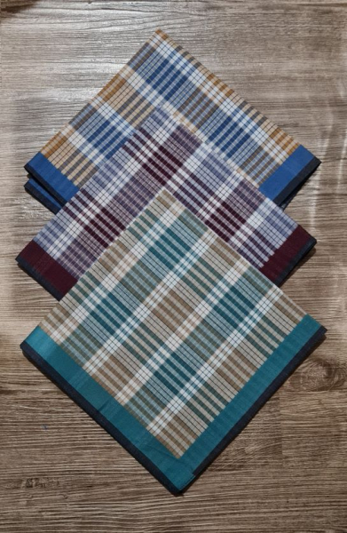 Stofftaschentuch für Herren mit bunten Farben